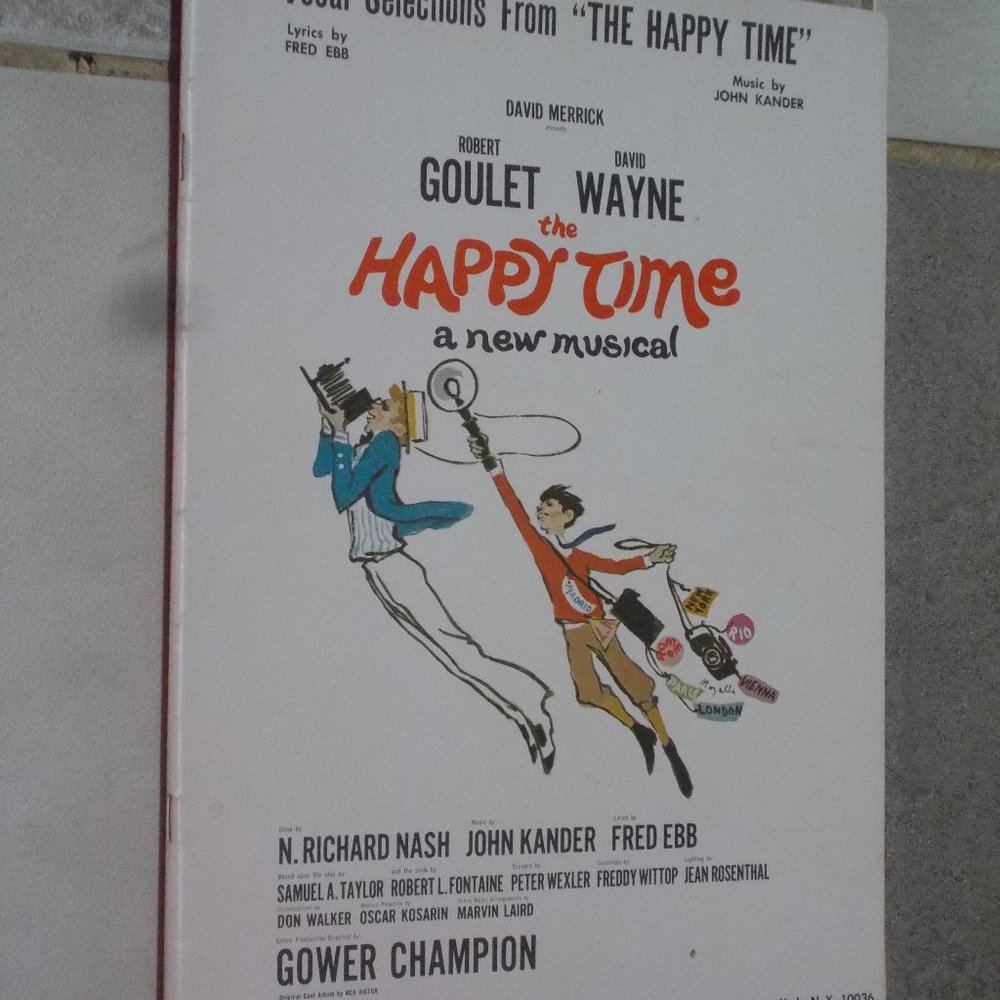Vintage Collectable Selections From "The Happy Time" Musical
